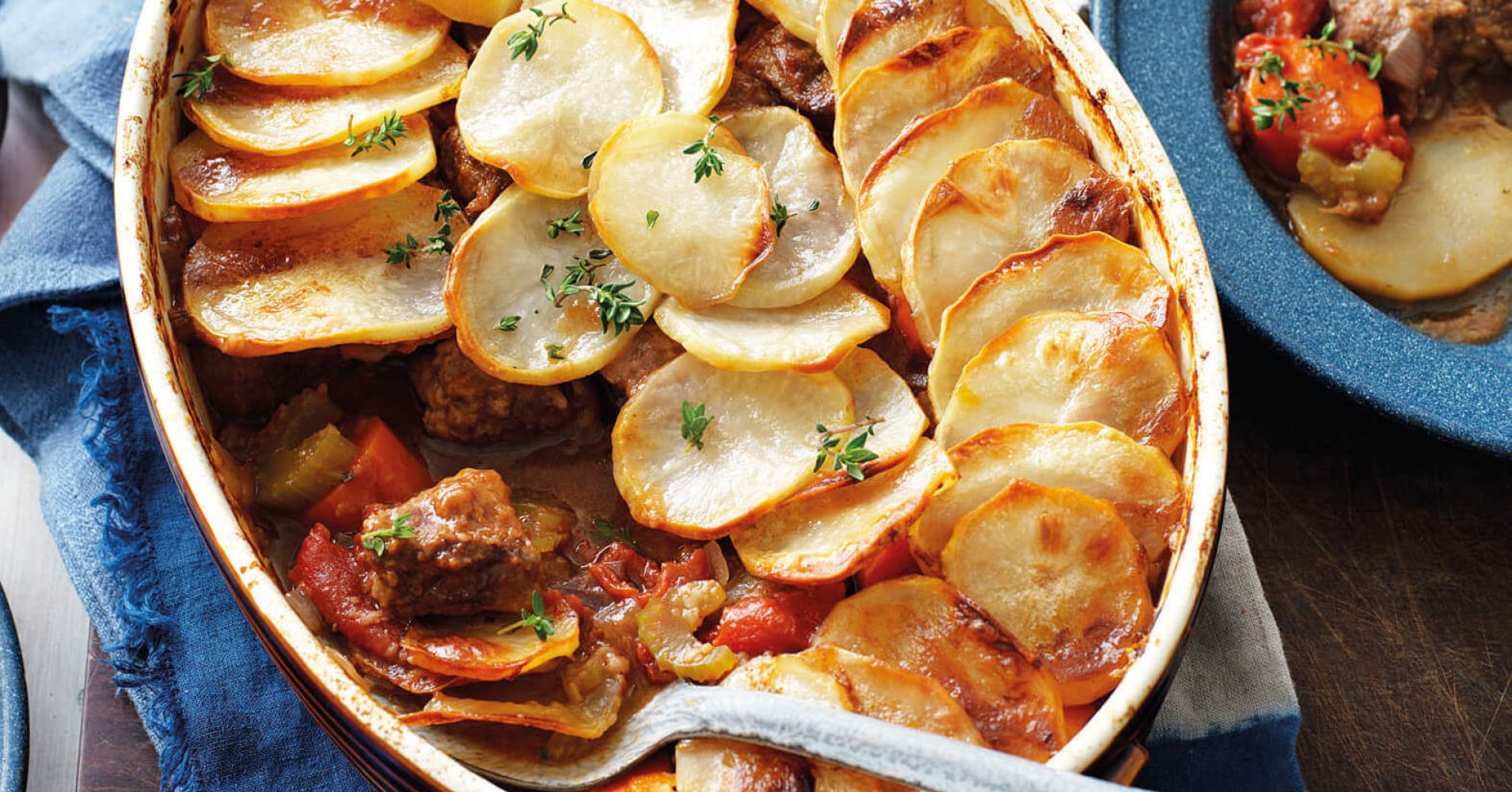 Slow-cooked Vegetable and Lamb Casserole Recipe | myfoodbook | How to cook lamb stew in the oven
